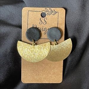 Polymer clay earrings